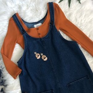 Forever 21 overalls dress
